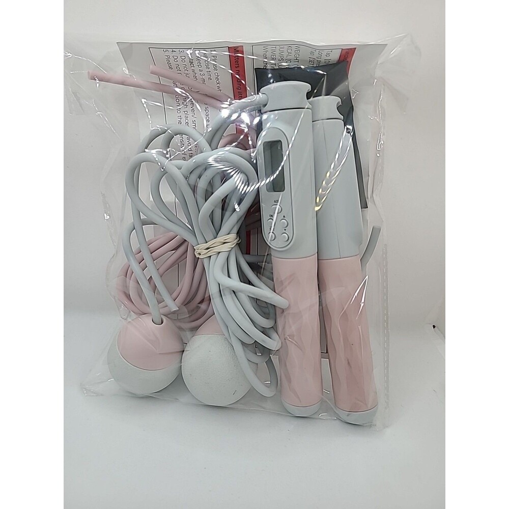NEW Jump Rope Digital Weighted Handle Workout Jumping Rope with Calorie Counter